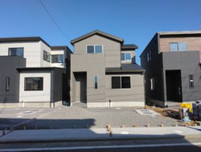 【松山市】フォレクスレリア鴨川A・B棟　外構工事間もなく完了！