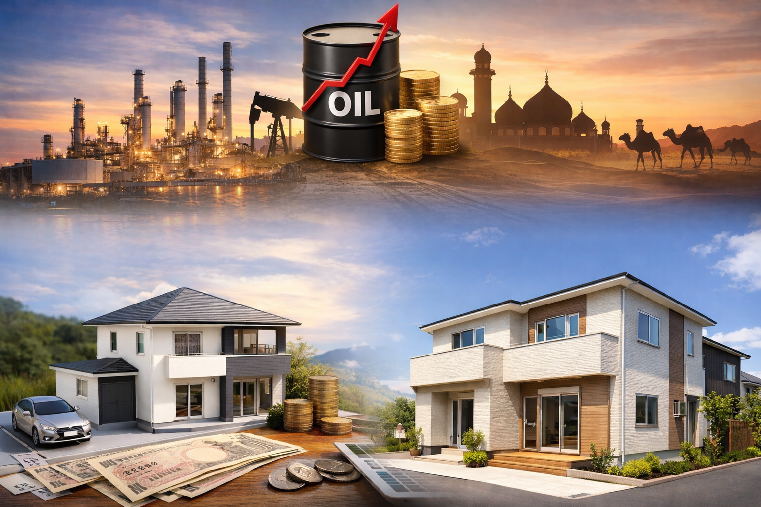 ナフサ価格と中東情勢が住宅価格に与える影響とは？