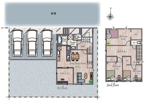 使い勝手のいい４LDK♪