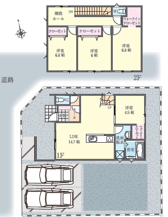 中西町2 間取り図